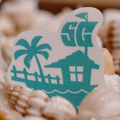 ビーチハウス・ロゴステッカー