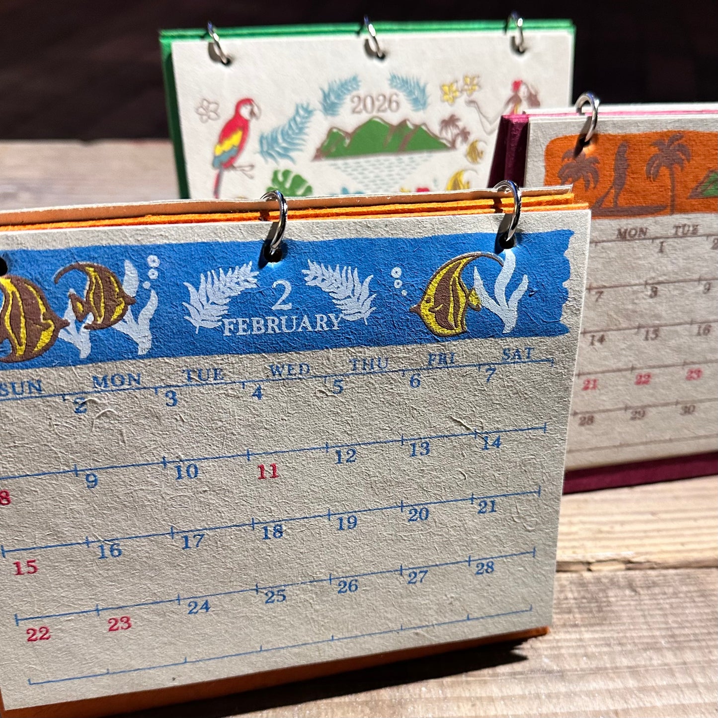 2026 Aloha Hawaii Desk Calendar