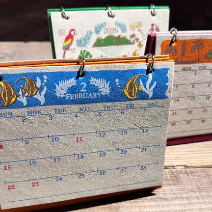 2026 Aloha Hawaii Desk Calendar