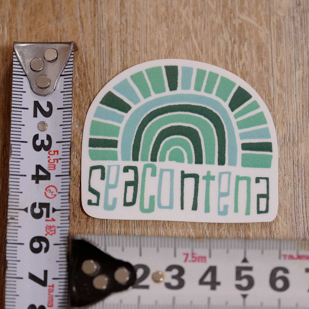 サンセットレインボー・ロゴステッカー