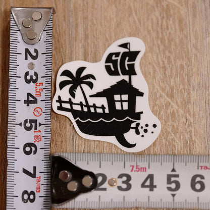 ビーチハウス・ロゴステッカー