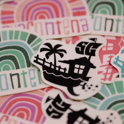 ビーチハウス・ロゴステッカー