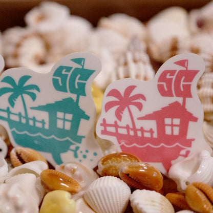 ビーチハウス・ロゴステッカー