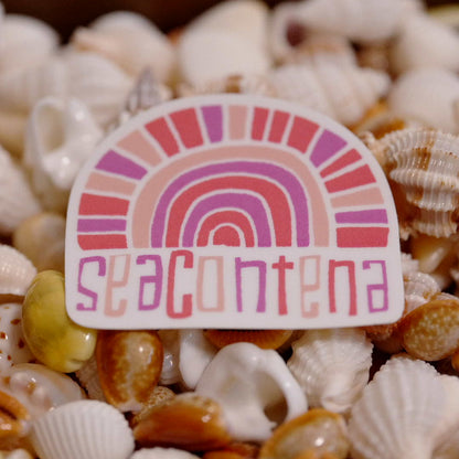 サンセットレインボー・ロゴステッカー