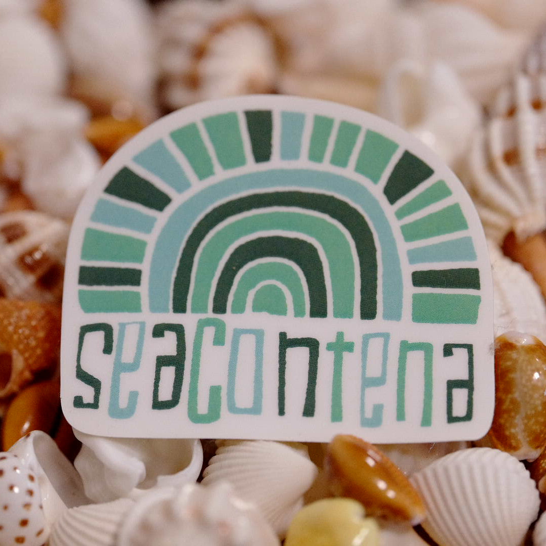 サンセットレインボー・ロゴステッカー