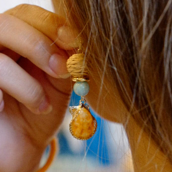 シェルターコイズピアス