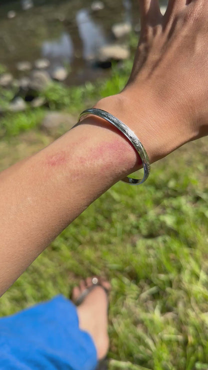 ハワイアンジュエリー　プルメリアバングル